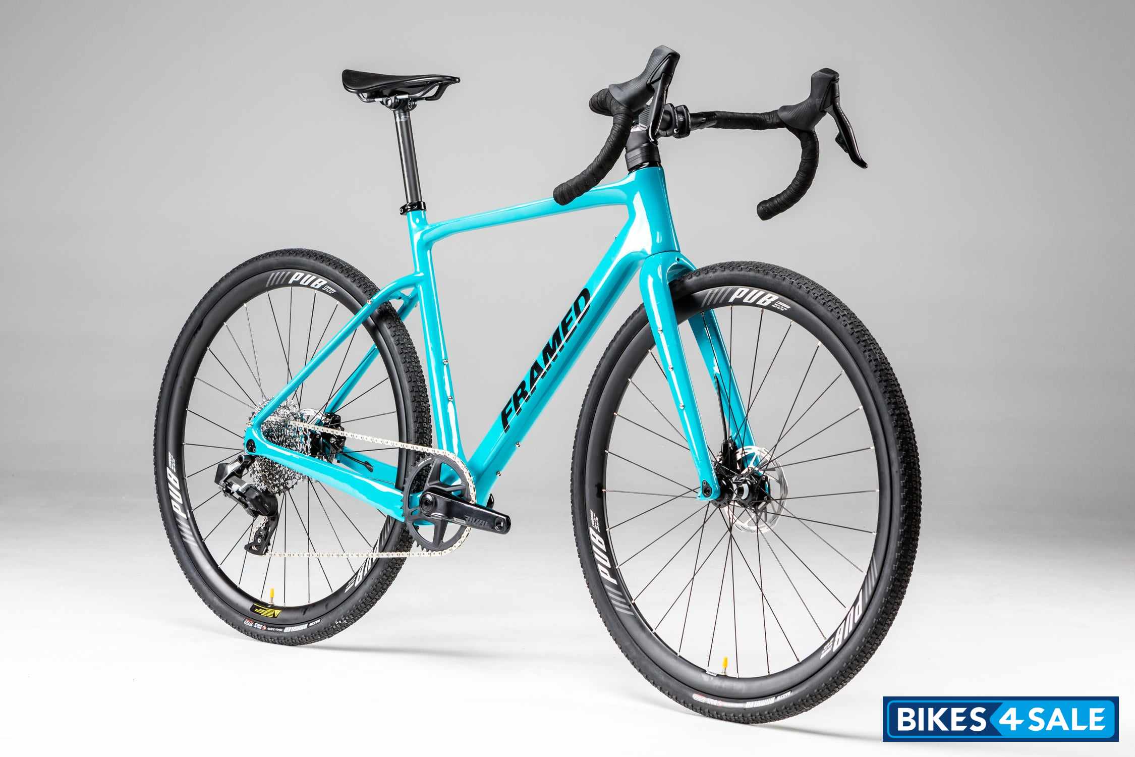 Framed Super Tuscan Carbon Gravel Bike Rival AXS Teal