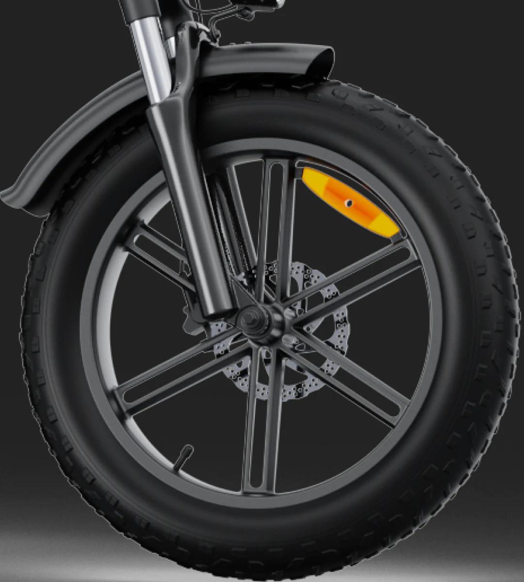 FUELL Folld-1 20” fat tires and front&rear suspension
