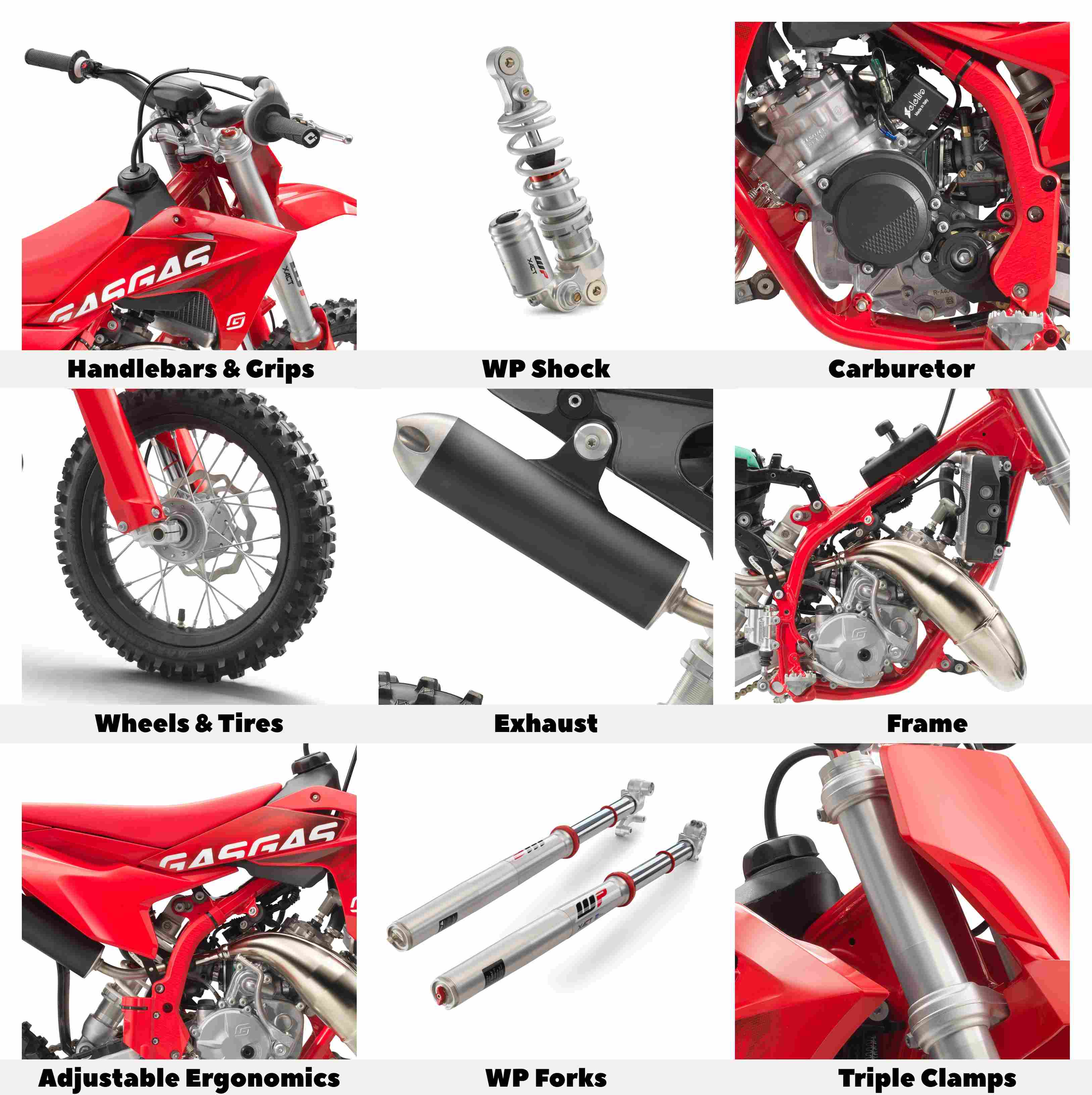 GasGas MC 50 2024 Features