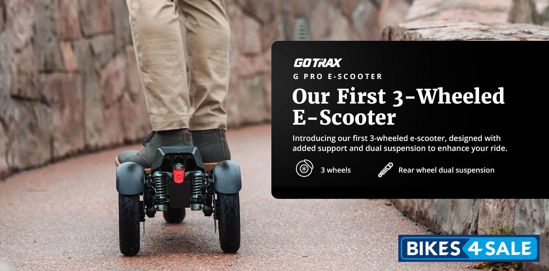 GOTRAX G Pro 3 Wheel Electric Scooter