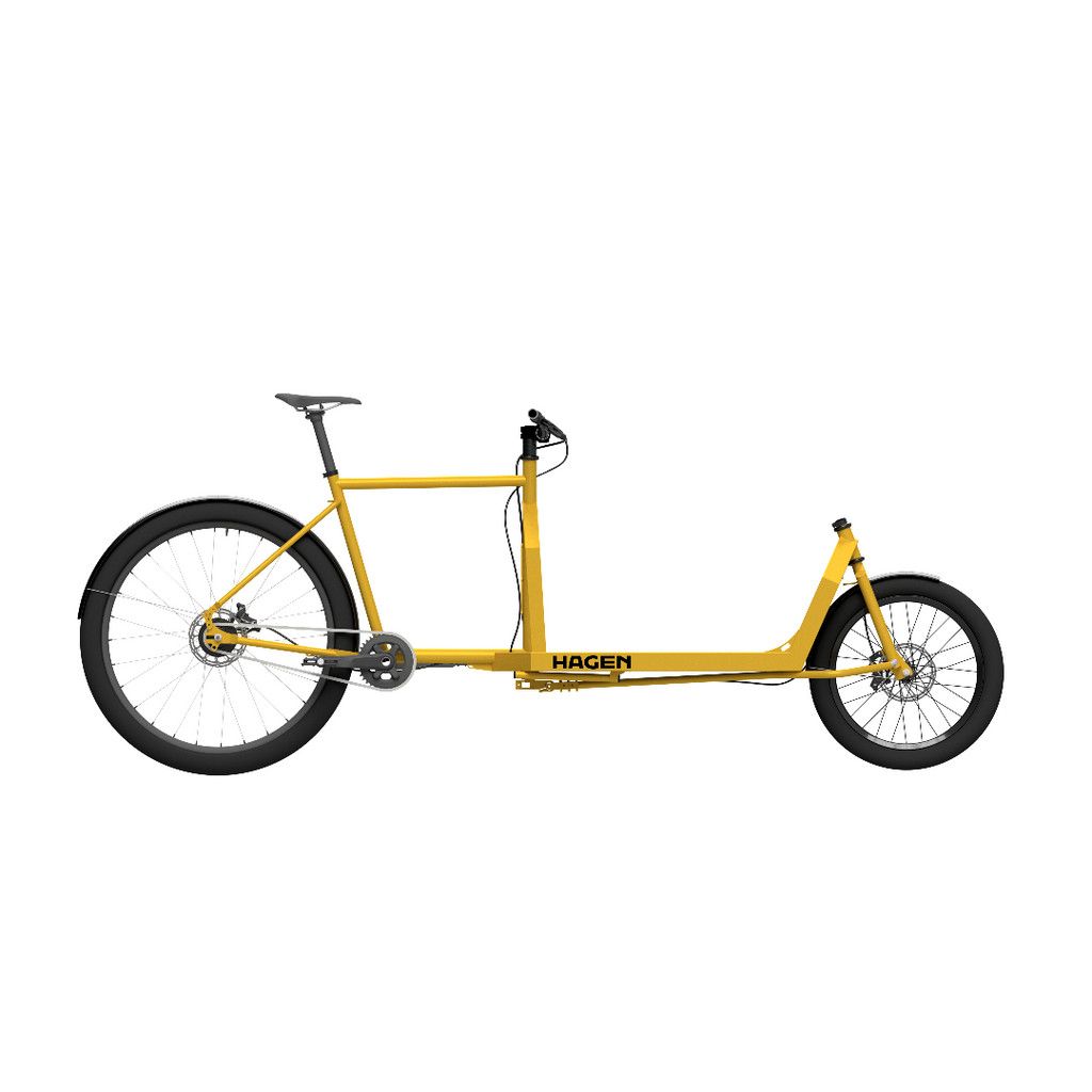 Hagen Flagship Cargo Bike - Yellow