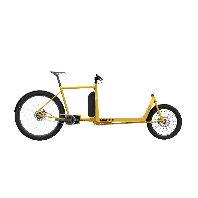 Hagen Flagship e-Cargo Bike - Yellow