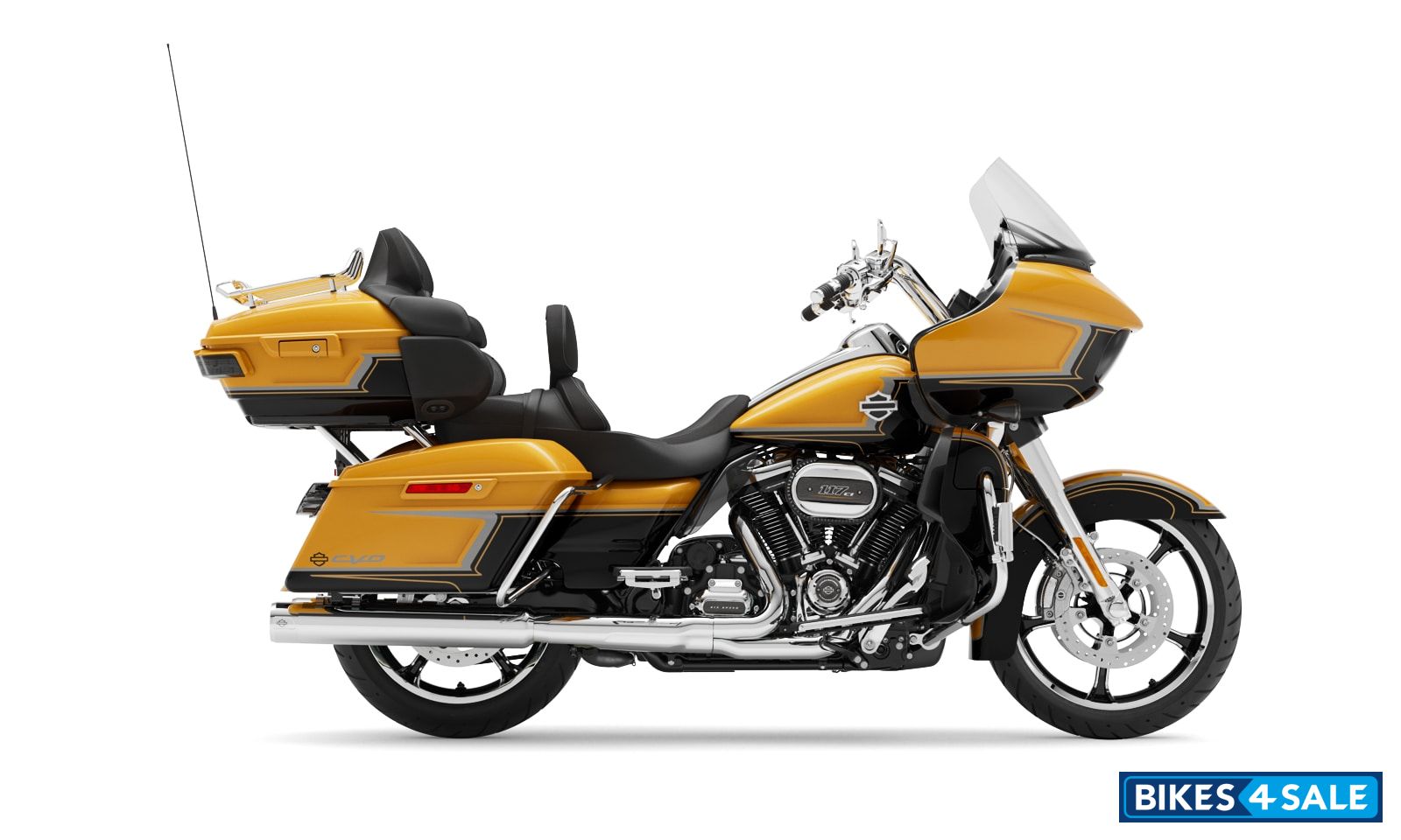 Harley Davidson 2022 CVO Road Glide Limited Hightail Yellow Pearl