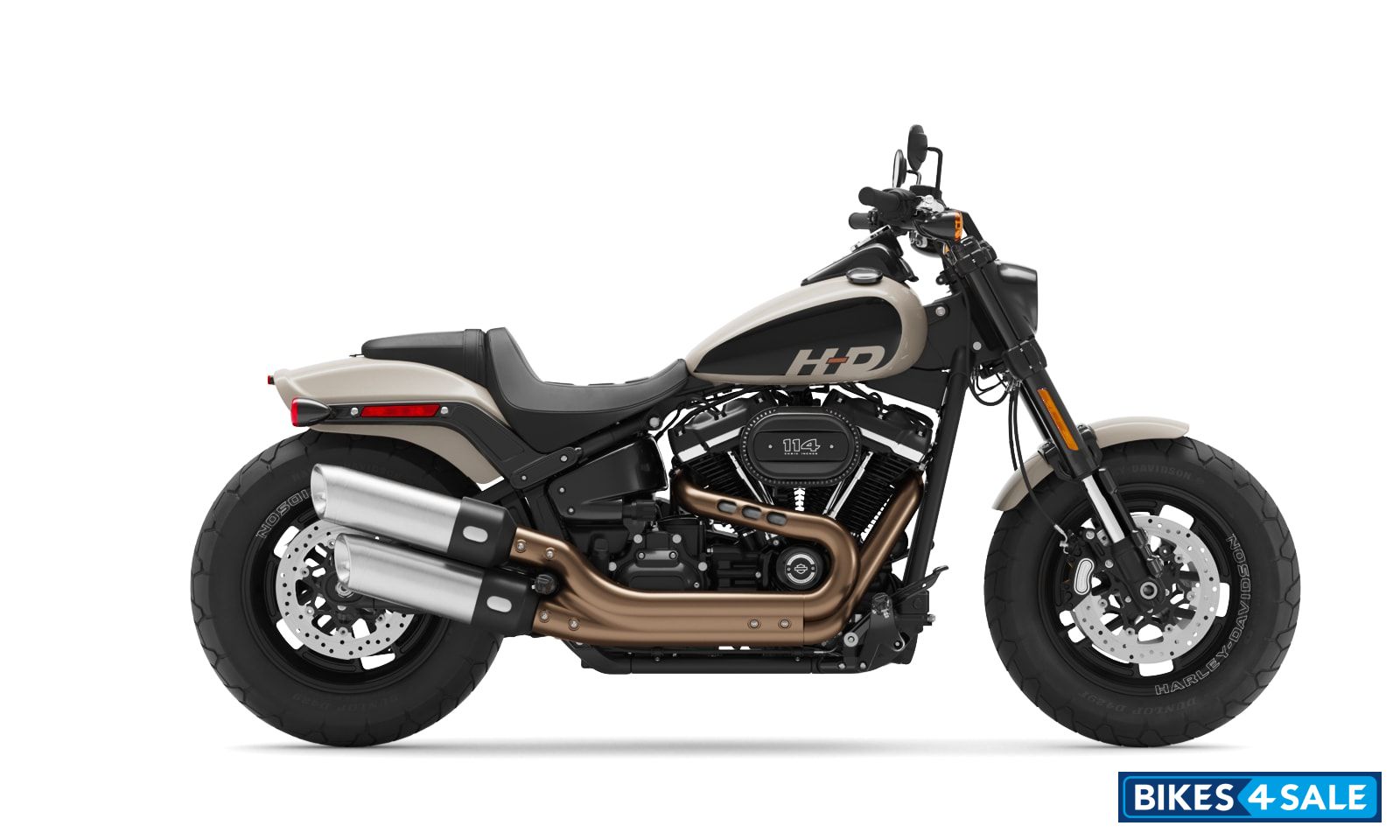 Harley Davidson 2022 Fat Bob 114 - White Sand Pearl
