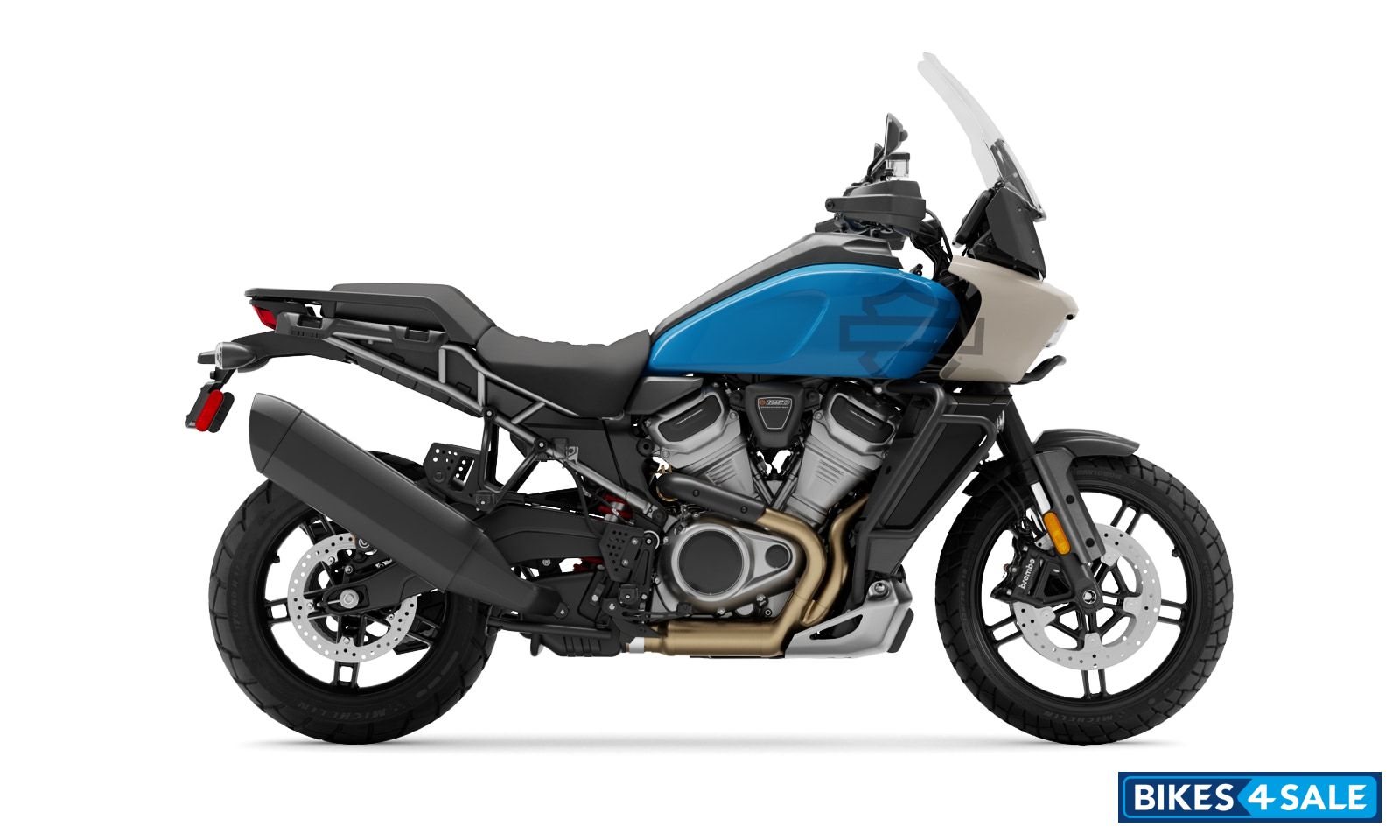 Harley Davidson 2022 Pan America 1250 Special Fastback Blue /White Sand w/ Cast Wheels