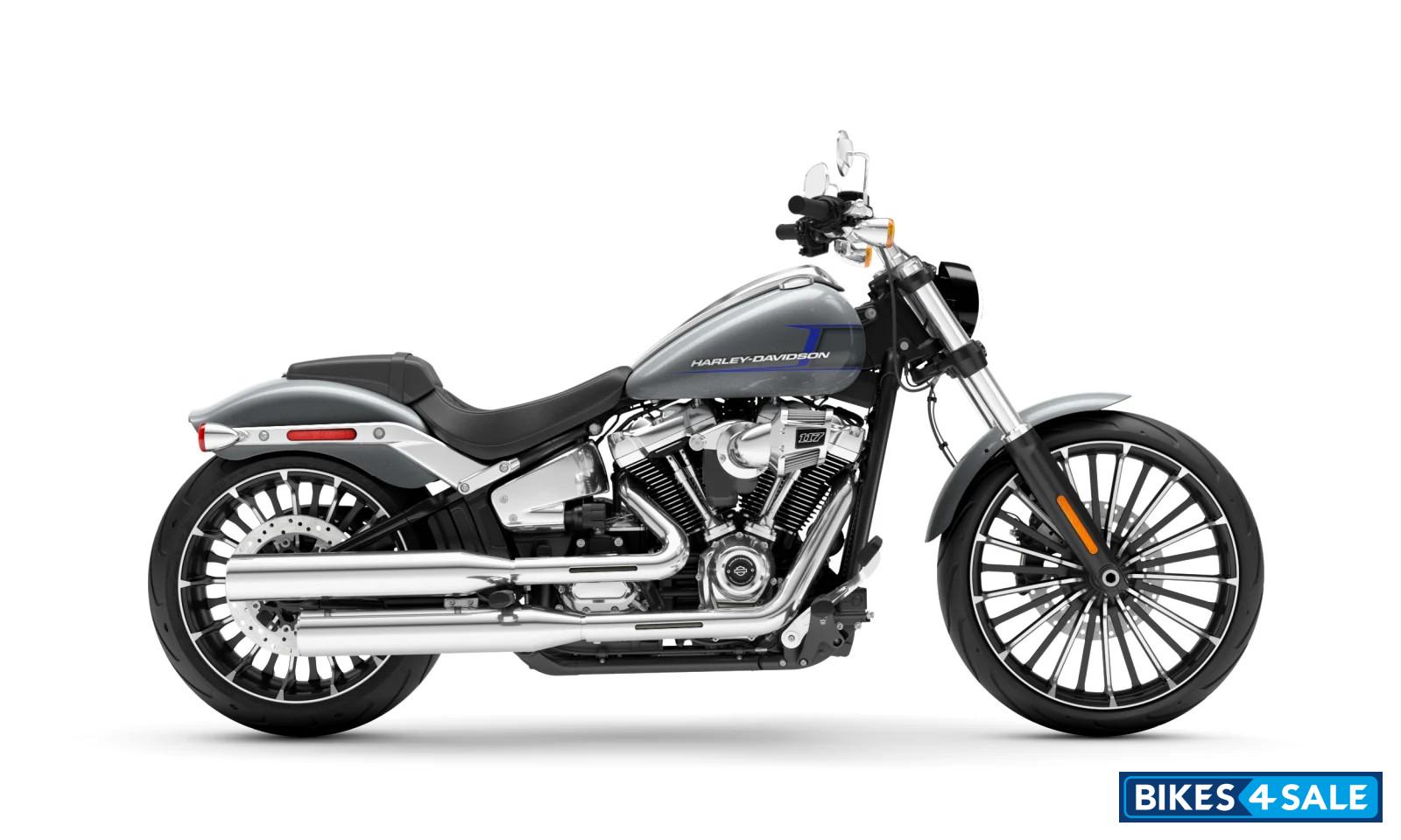 Harley Davidson 2023 Breakout 117 Atlas Silver Metallic