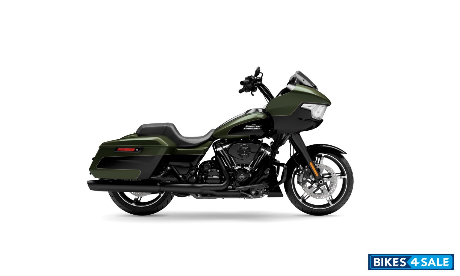 Harley Davidson Road Glide 2026 Olive Steel Metallic Vivid Black
