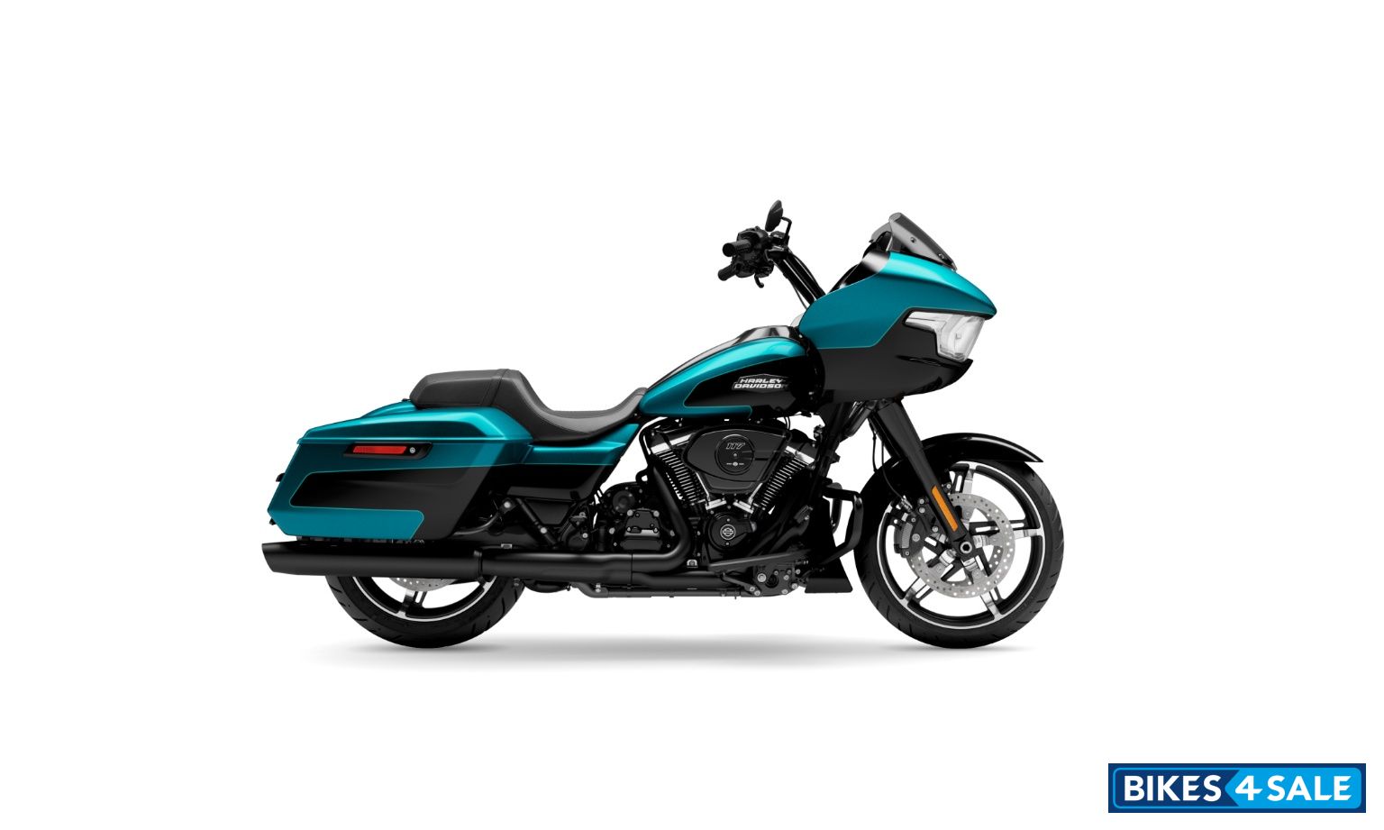 Harley Davidson Road Glide 2026 Teal Thunder Vivid Black