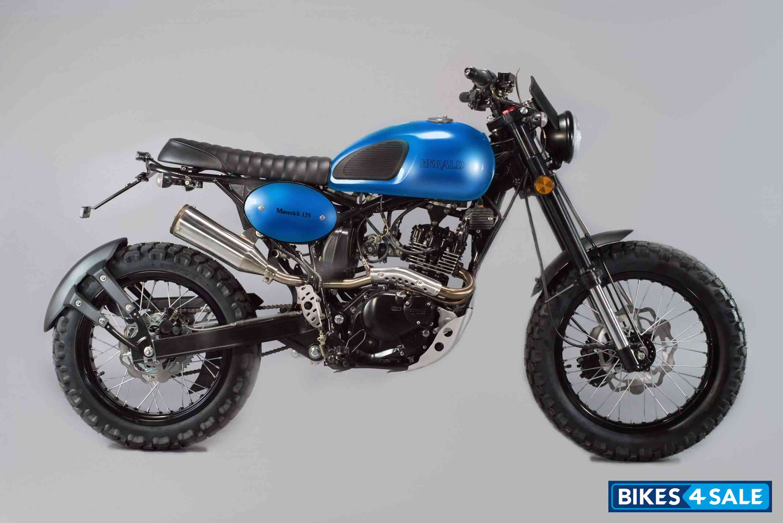 Herald Maverick 125 Blue Metallic