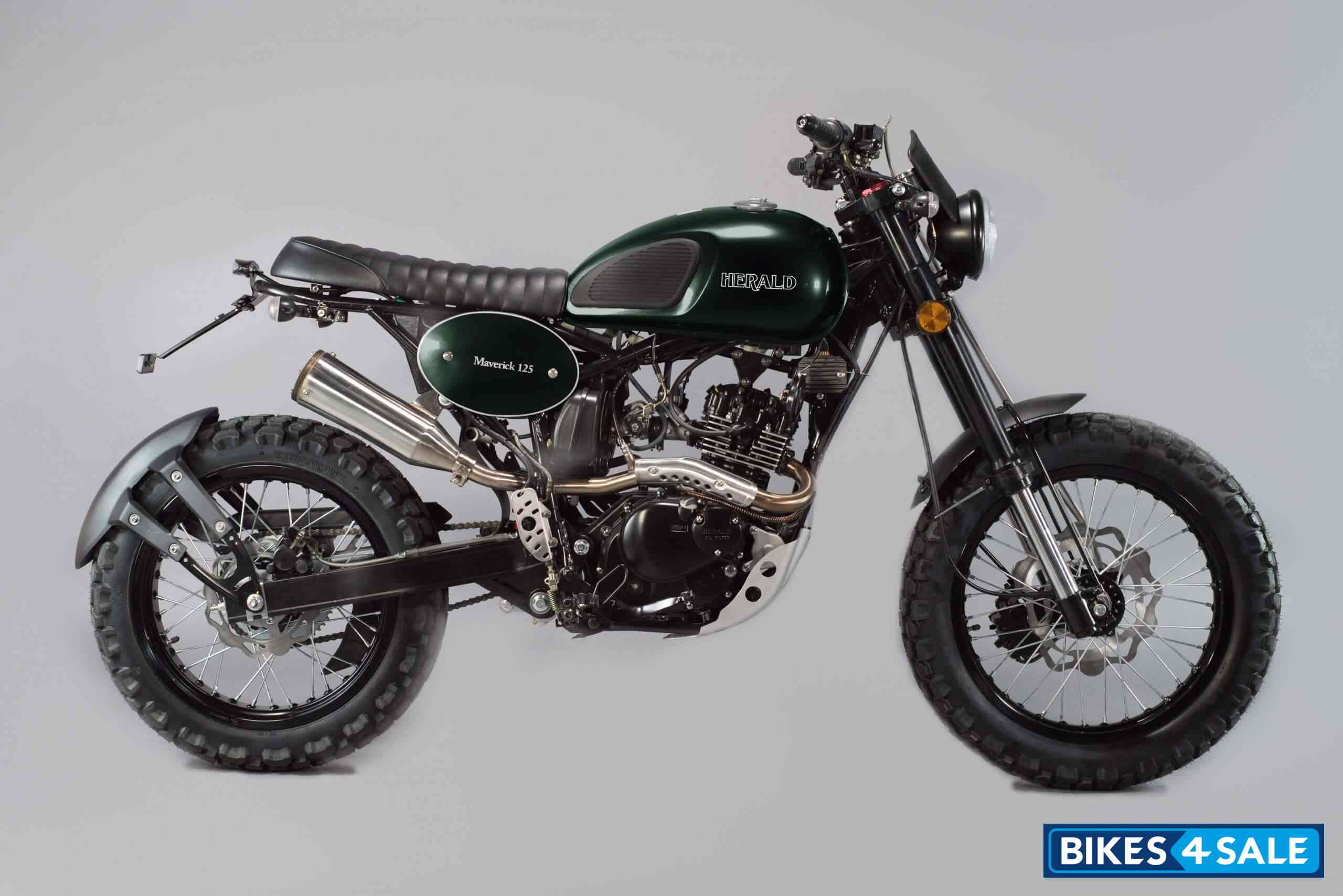 Herald Maverick 125 Green Metallic