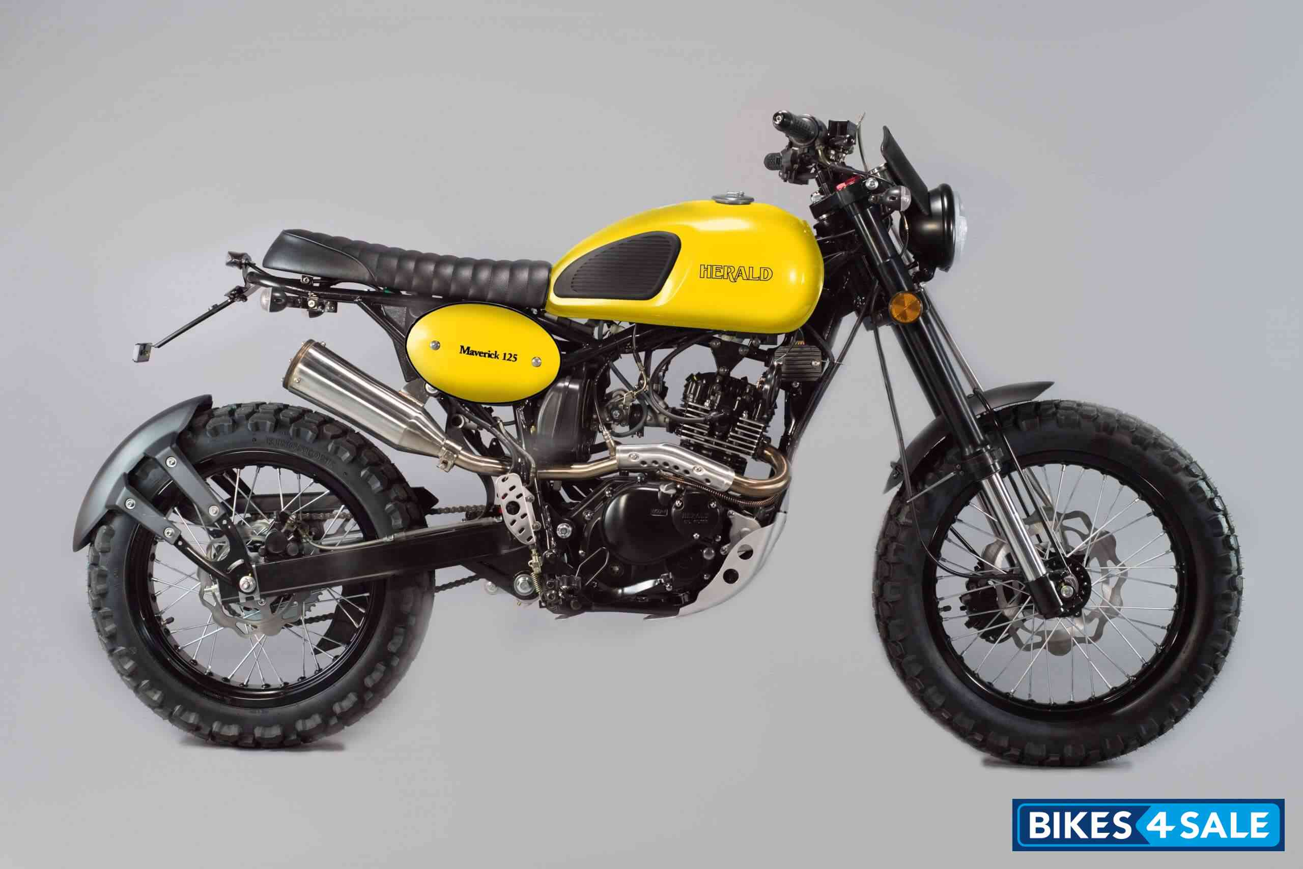 Herald Maverick 125 Yellow Gloss
