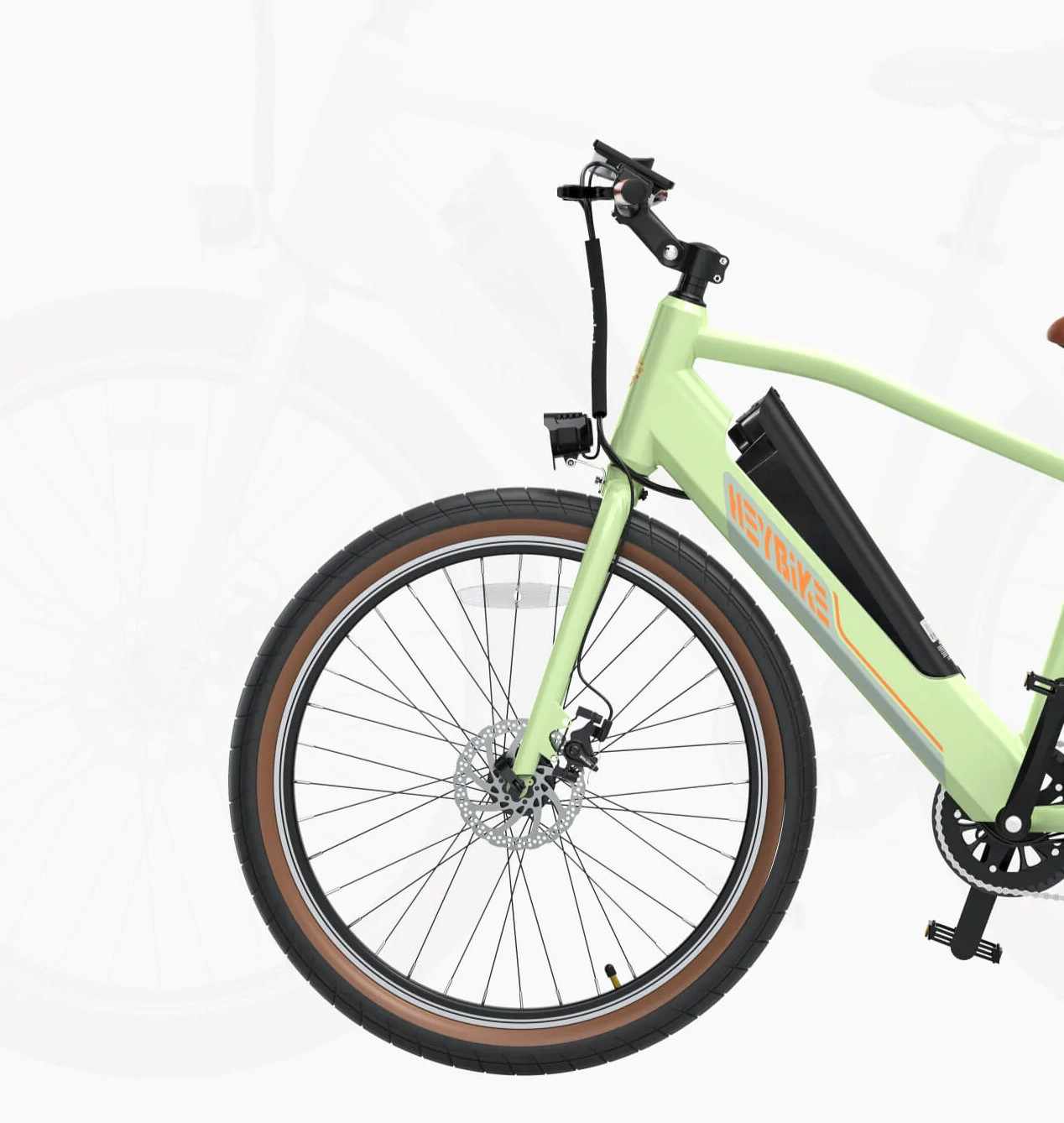 HeyBike Sola - Removable battery