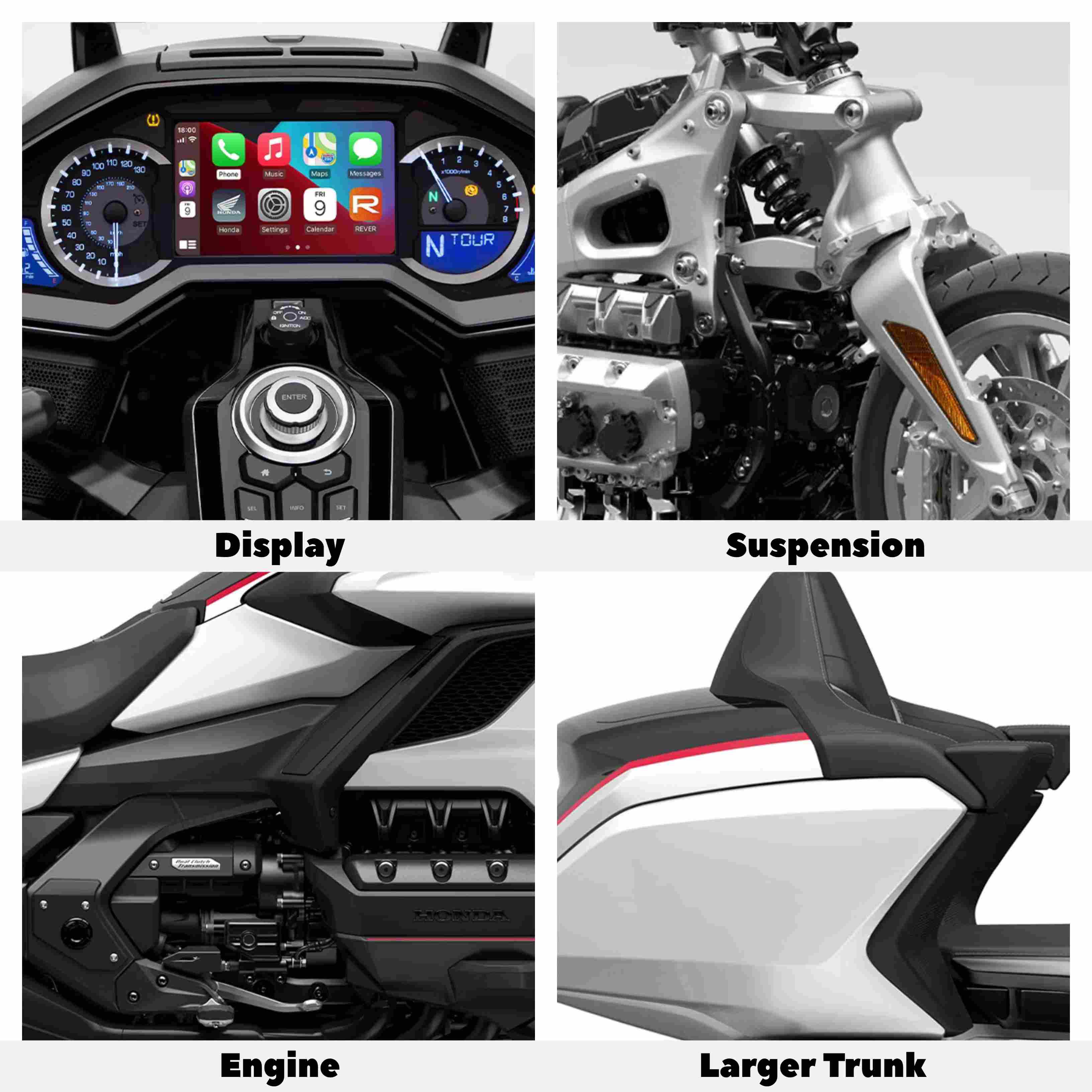 Honda 2024 Gold Wing Tour Features