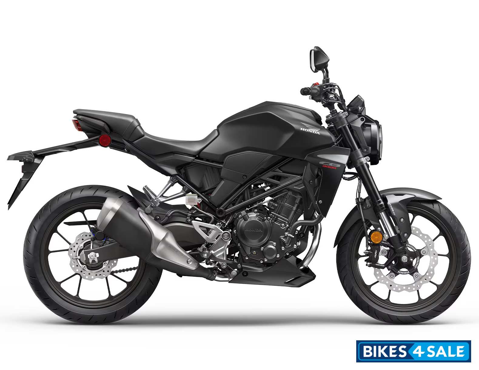 Honda CB300R 2026 Matte Black Metallic