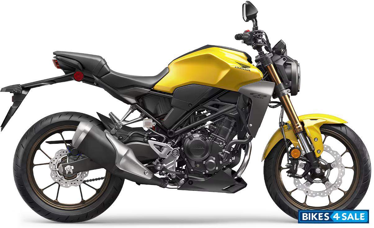 Honda CB300R 2026 Pearl Dusk Yellow