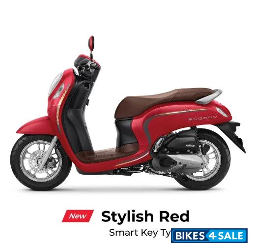 Honda Scoopy 2023 - Stylish Red