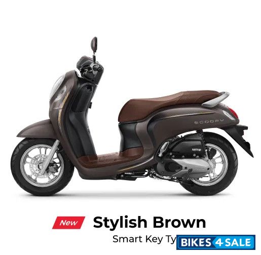 Honda Scoopy 2023 - Stylish Brown