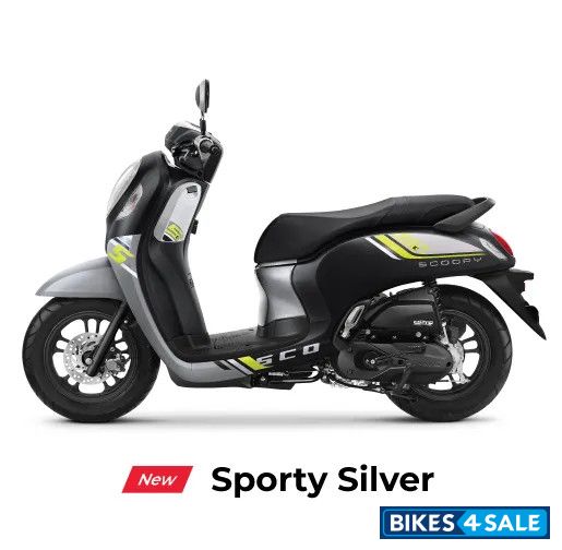 Honda Scoopy 2023 - Sporty Silver
