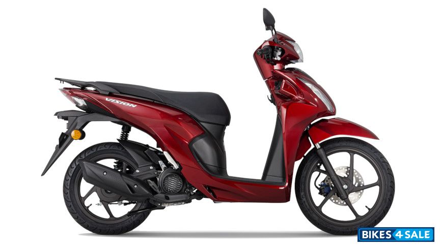 Honda Vision 110 - Candy Noble Red