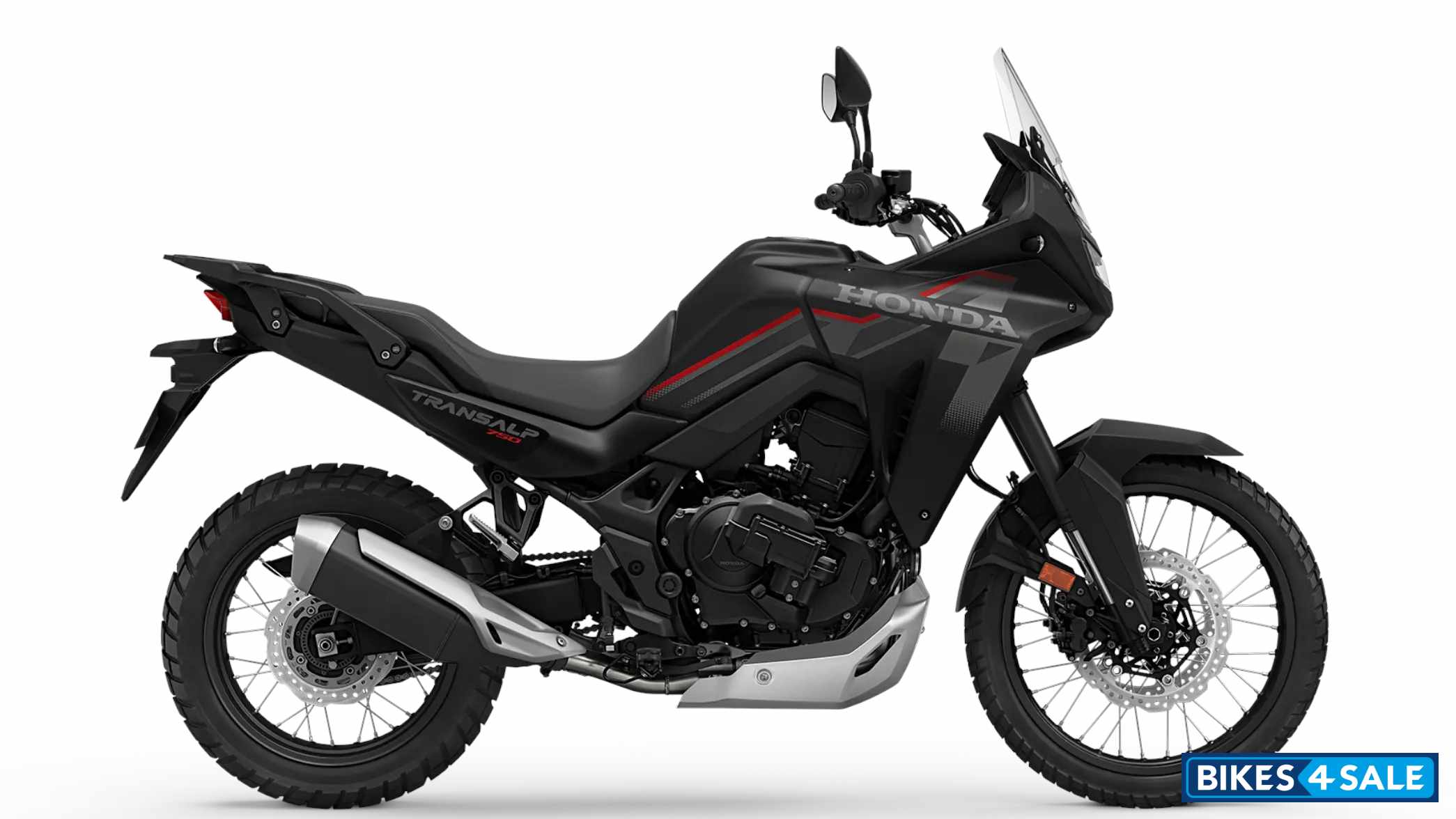 Honda XL750 Transalp E-Clutch 2026 Matte Ballistic Black Metallic