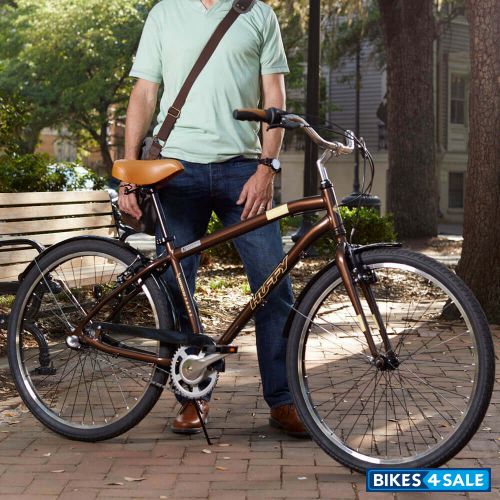 Huffy Hyde Park Men s 3-Speed Comfort Bike 27.5-inch