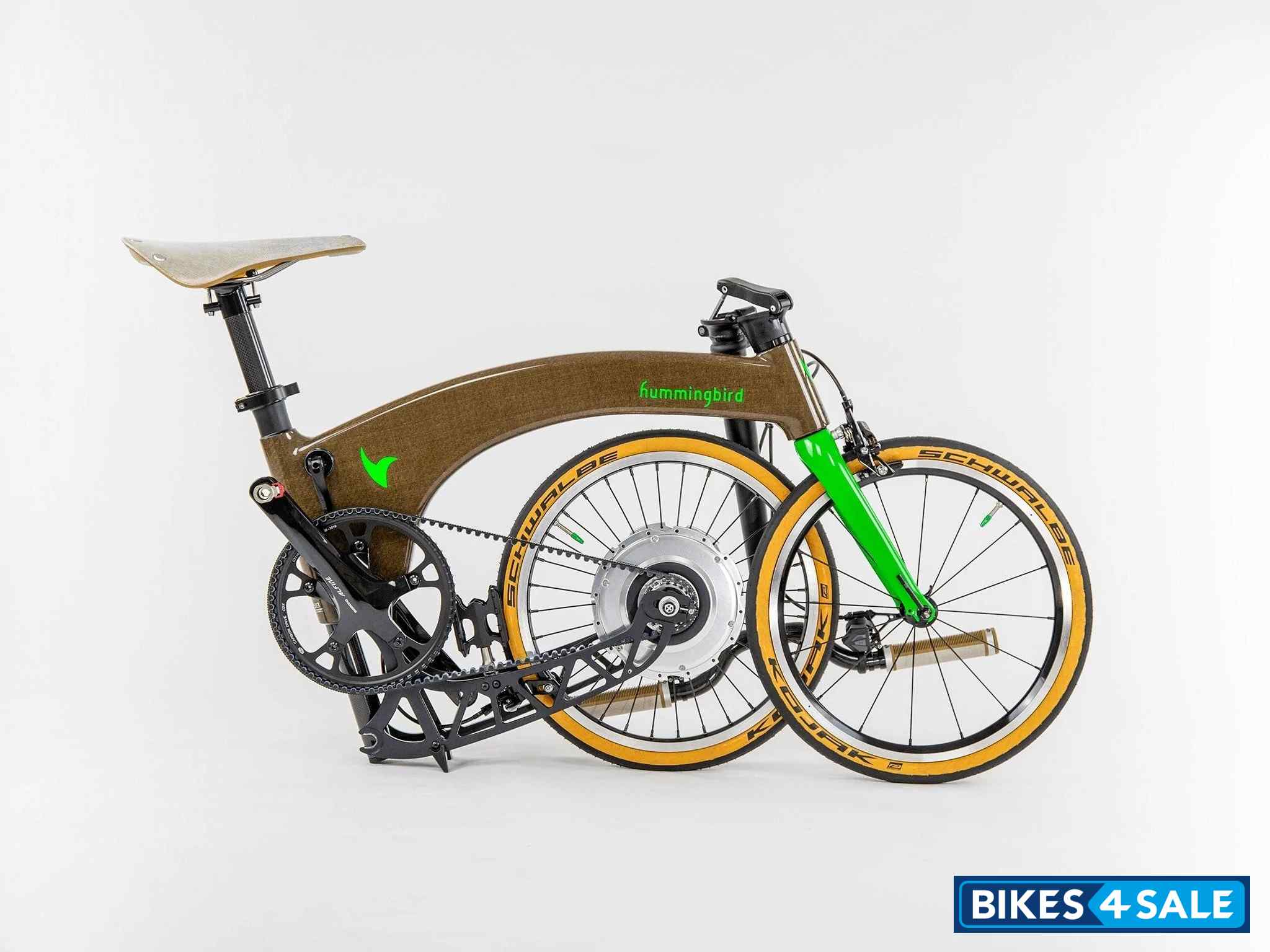 Hummingbird Folding Multi-Speed Belt Drive Flax Bike