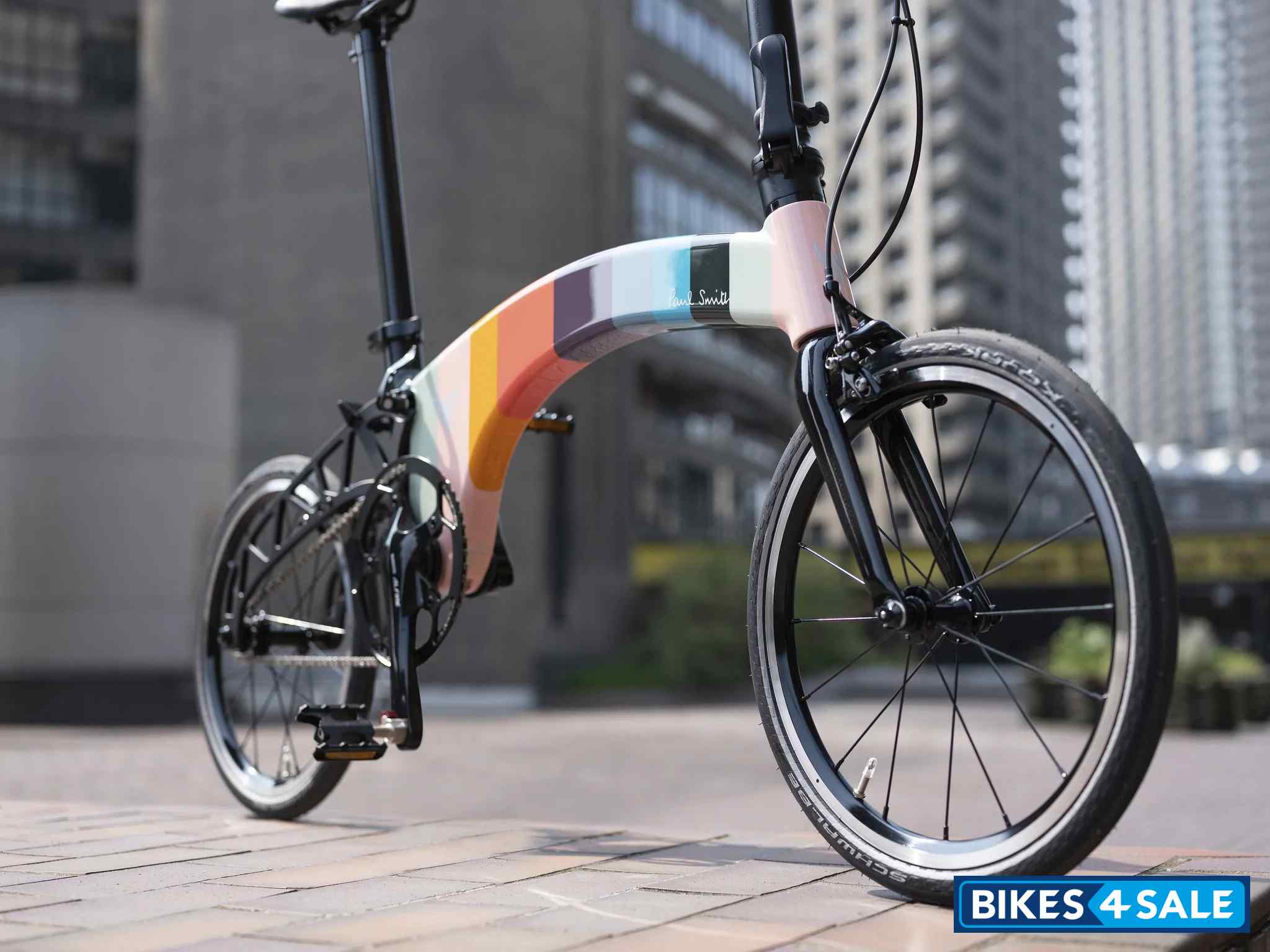 Hummingbird Paul Smith Folding Bike Limited Edition Single Speed