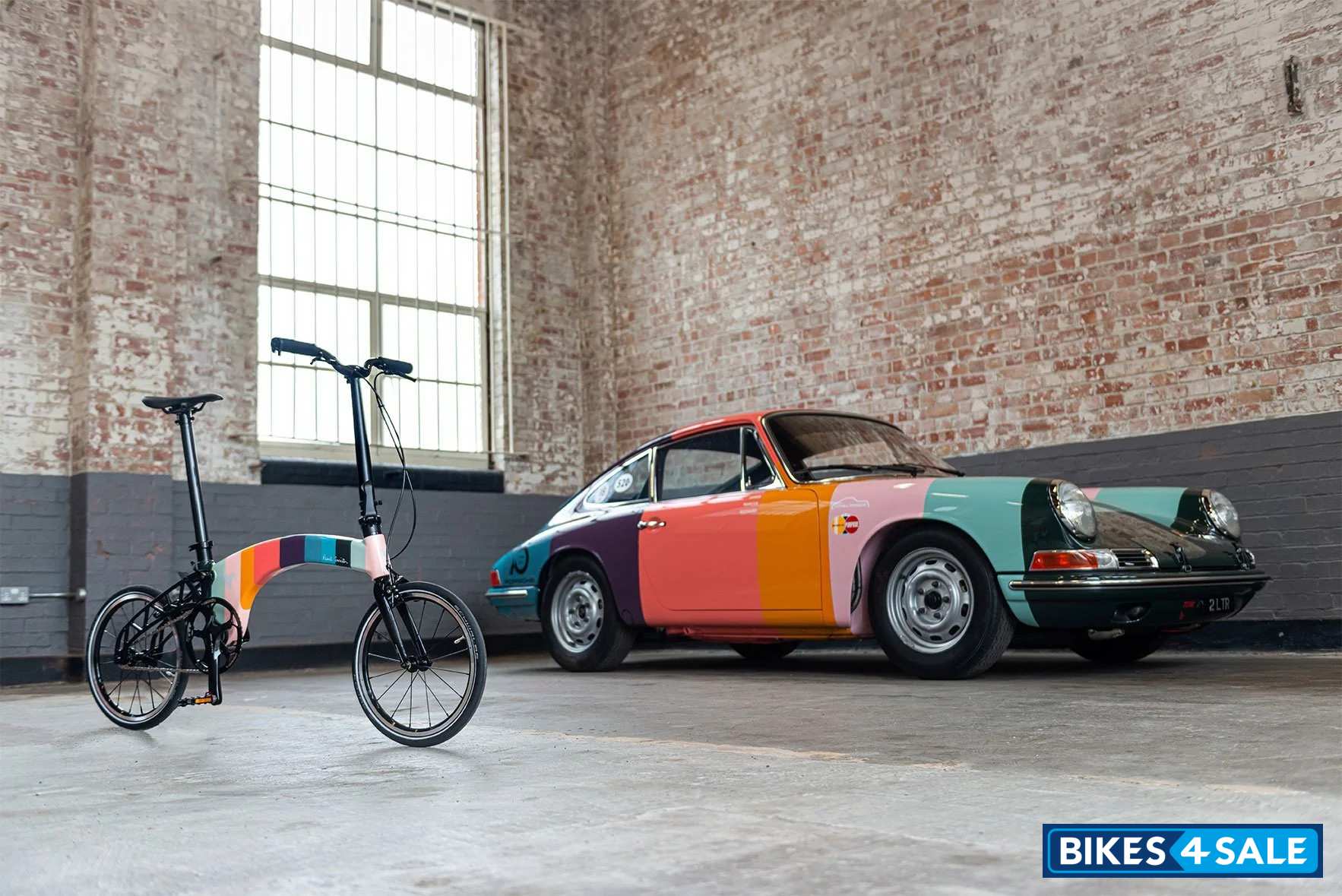 Hummingbird Paul Smith Folding Bike Limited Edition Single Speed