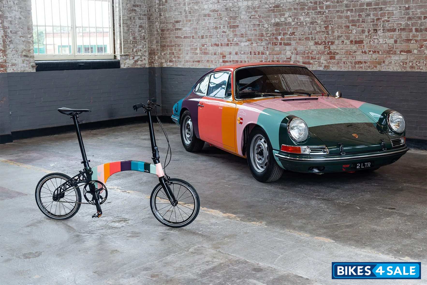 Hummingbird Paul Smith Folding Bike Limited Edition Single Speed