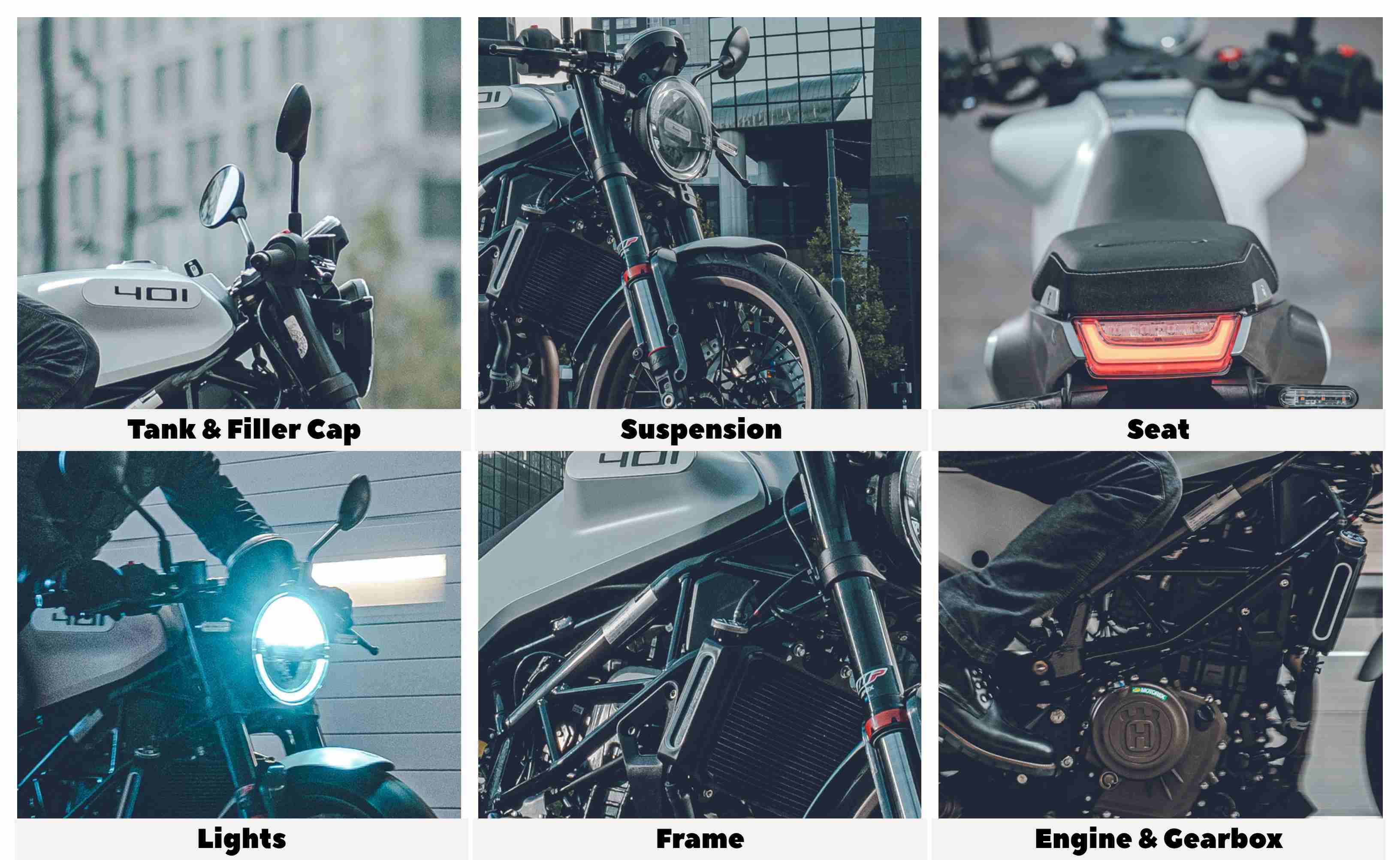 Husqvarna 2023 Vitpilen 401 Features