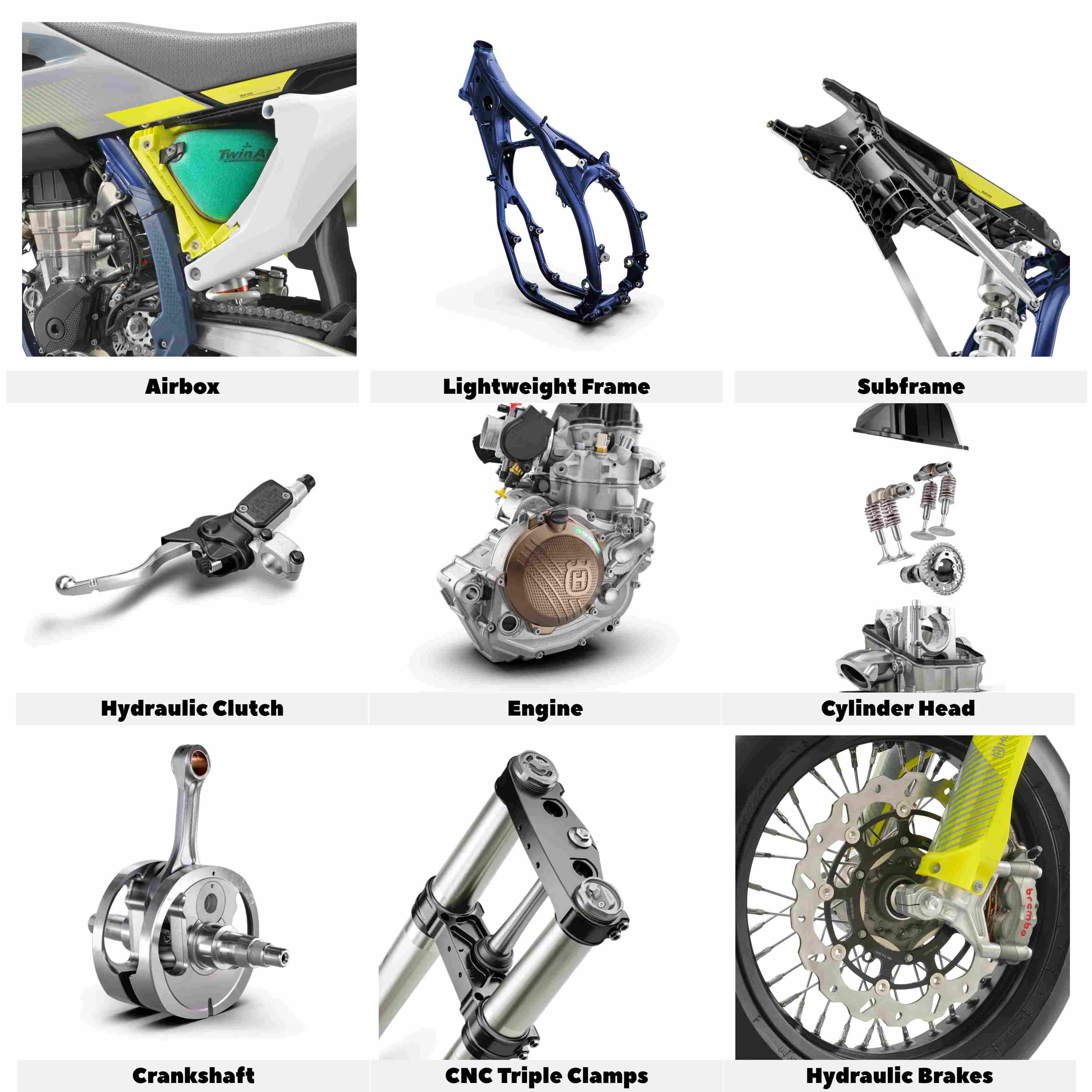 Husqvarna 2024 FS 450 Features