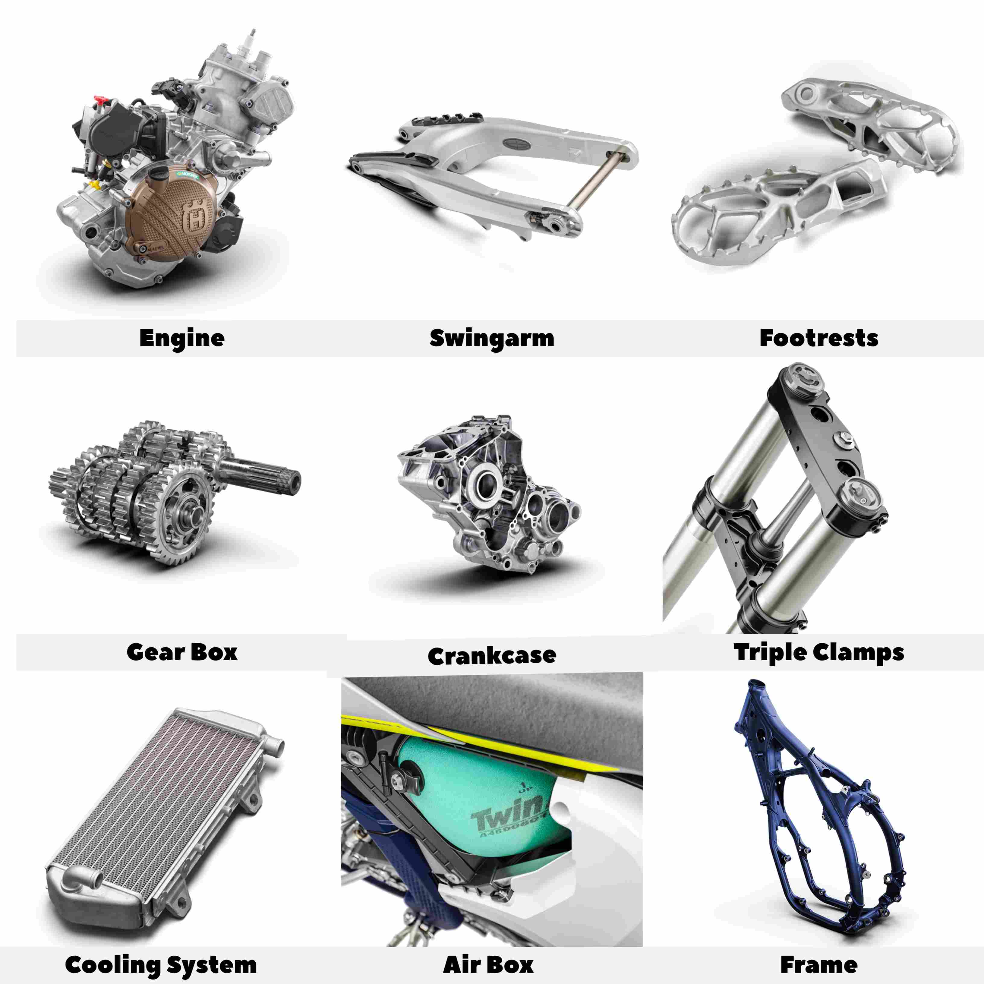 Husqvarna 2024 TC 125 Features