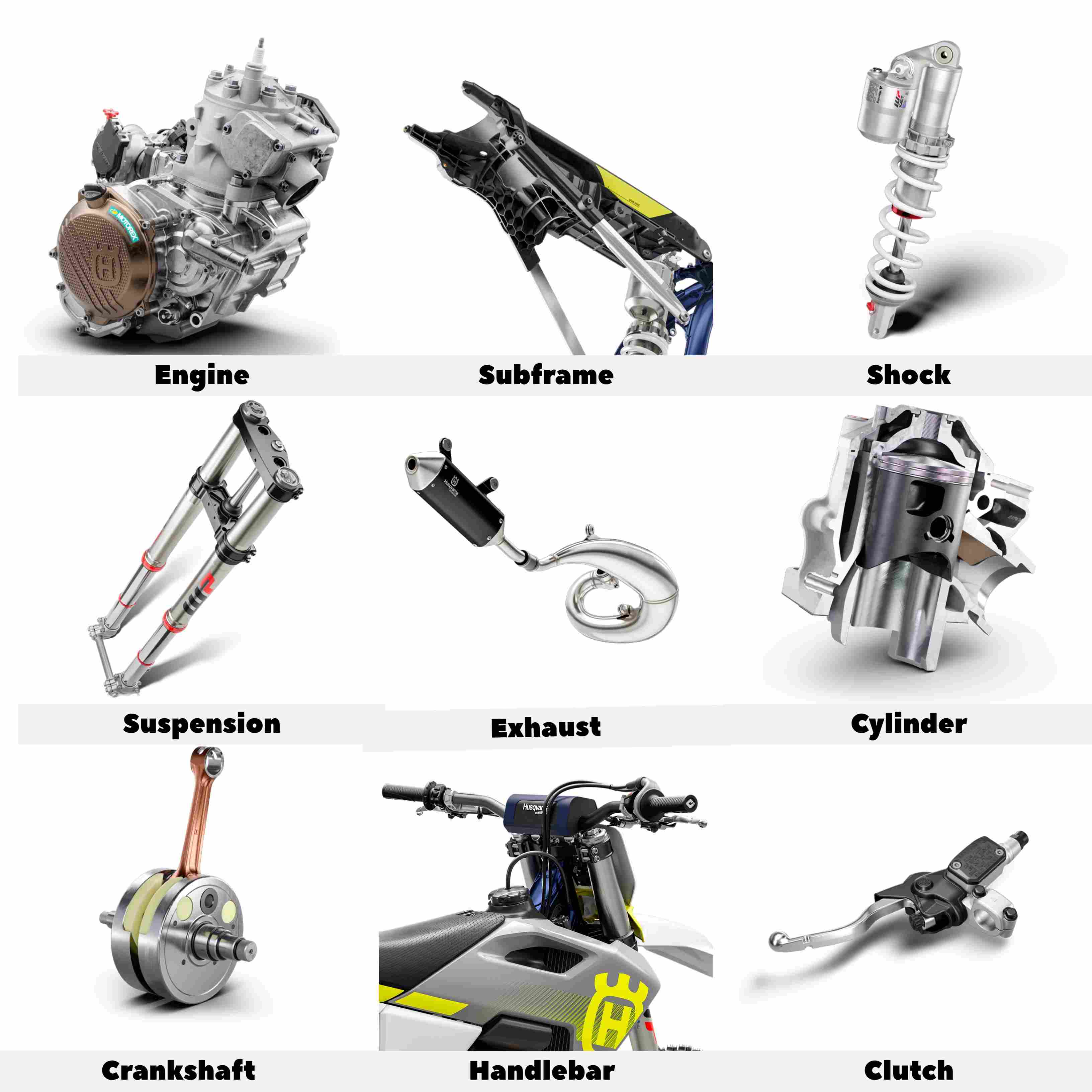 Husqvarna 2024 TC 250 Features