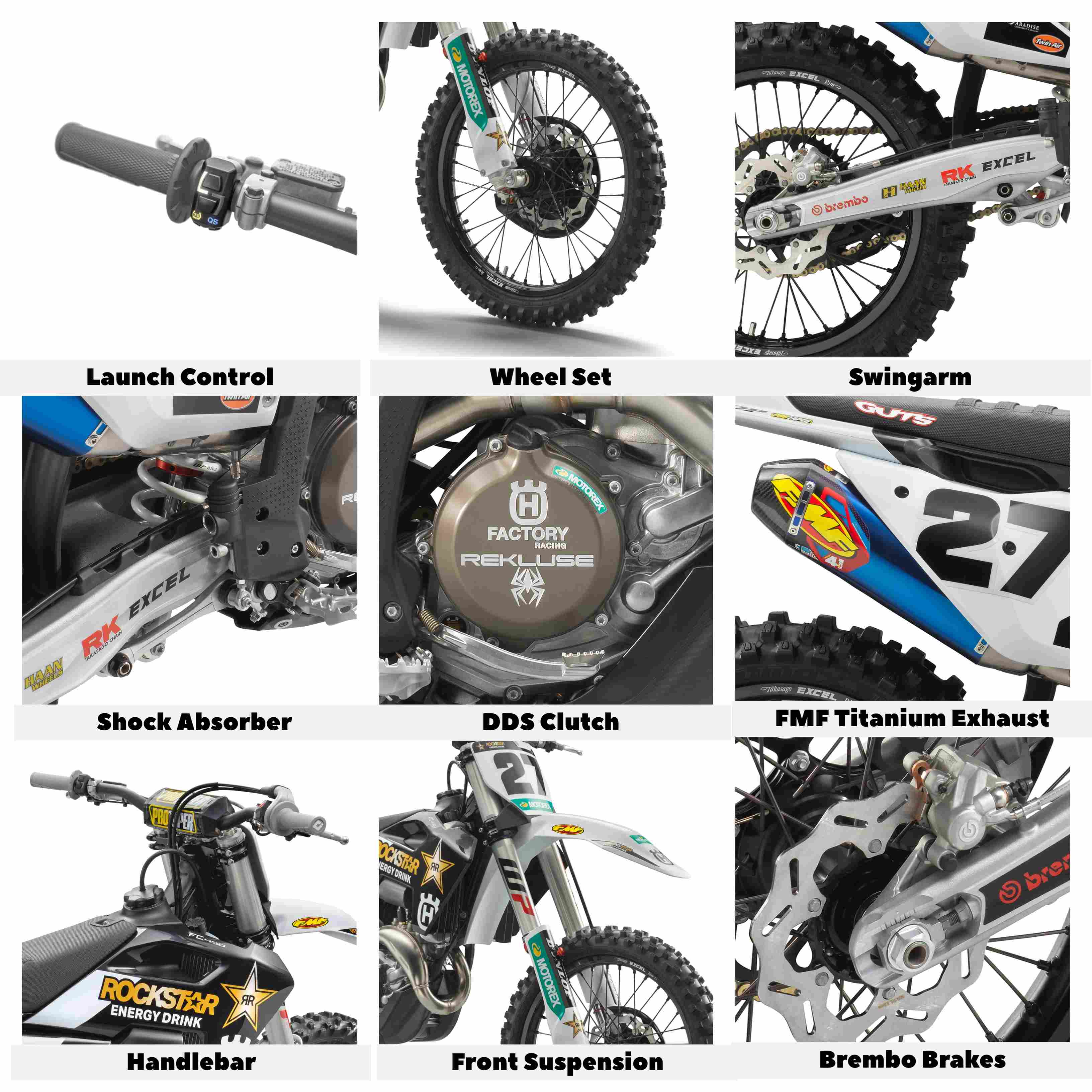 Husqvarna FC 450 Rockstar Edition 2023 Features