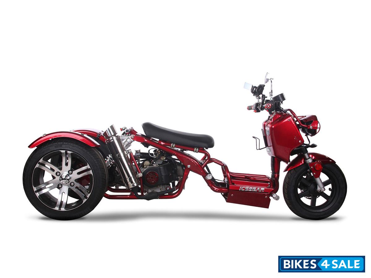 Icebear Maddog Trike 150 Metallic Burgundy