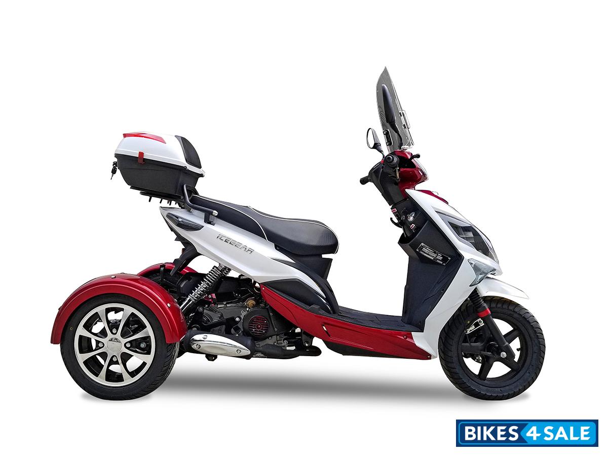 Icebear Mojo Magic Metallic Burgundy/White