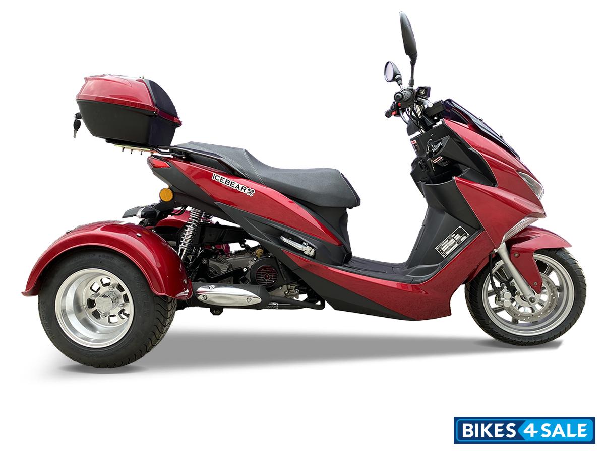 Icebear Trifecta Metallic Burgundy