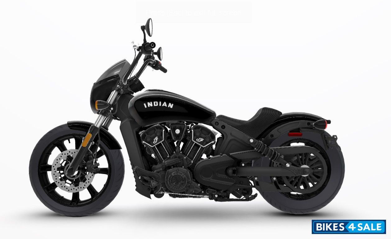 Indian 2022 Scout Rogue Sixty Black Metallic (ABS)