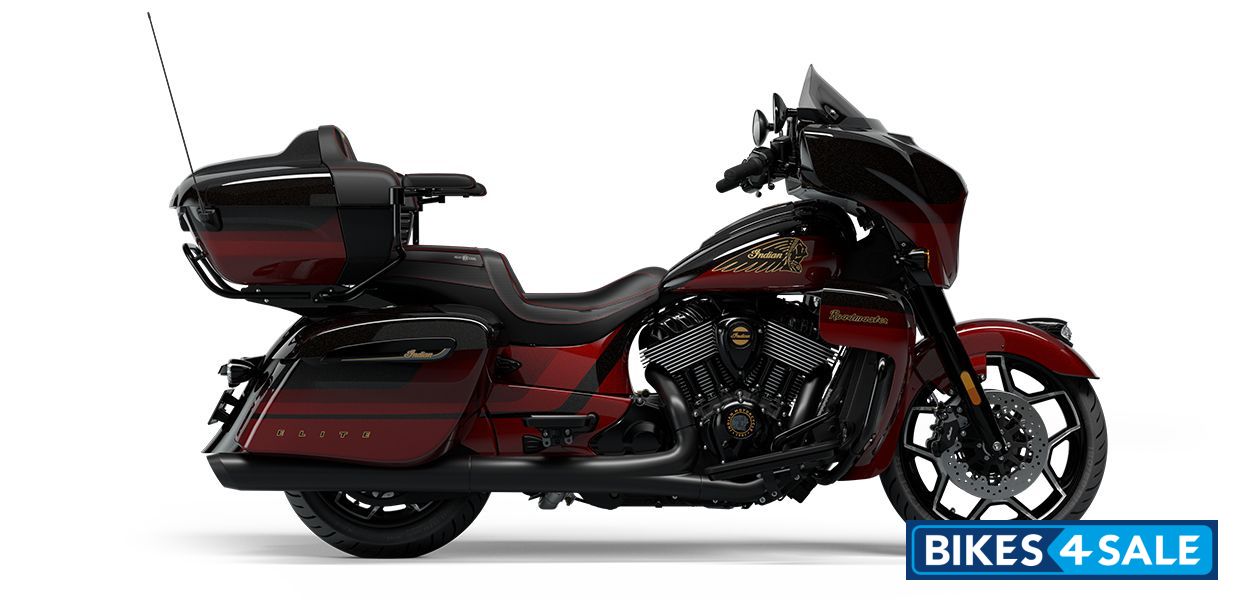 Indian Roadmaster Elite IMC Red Candy / Black Candy