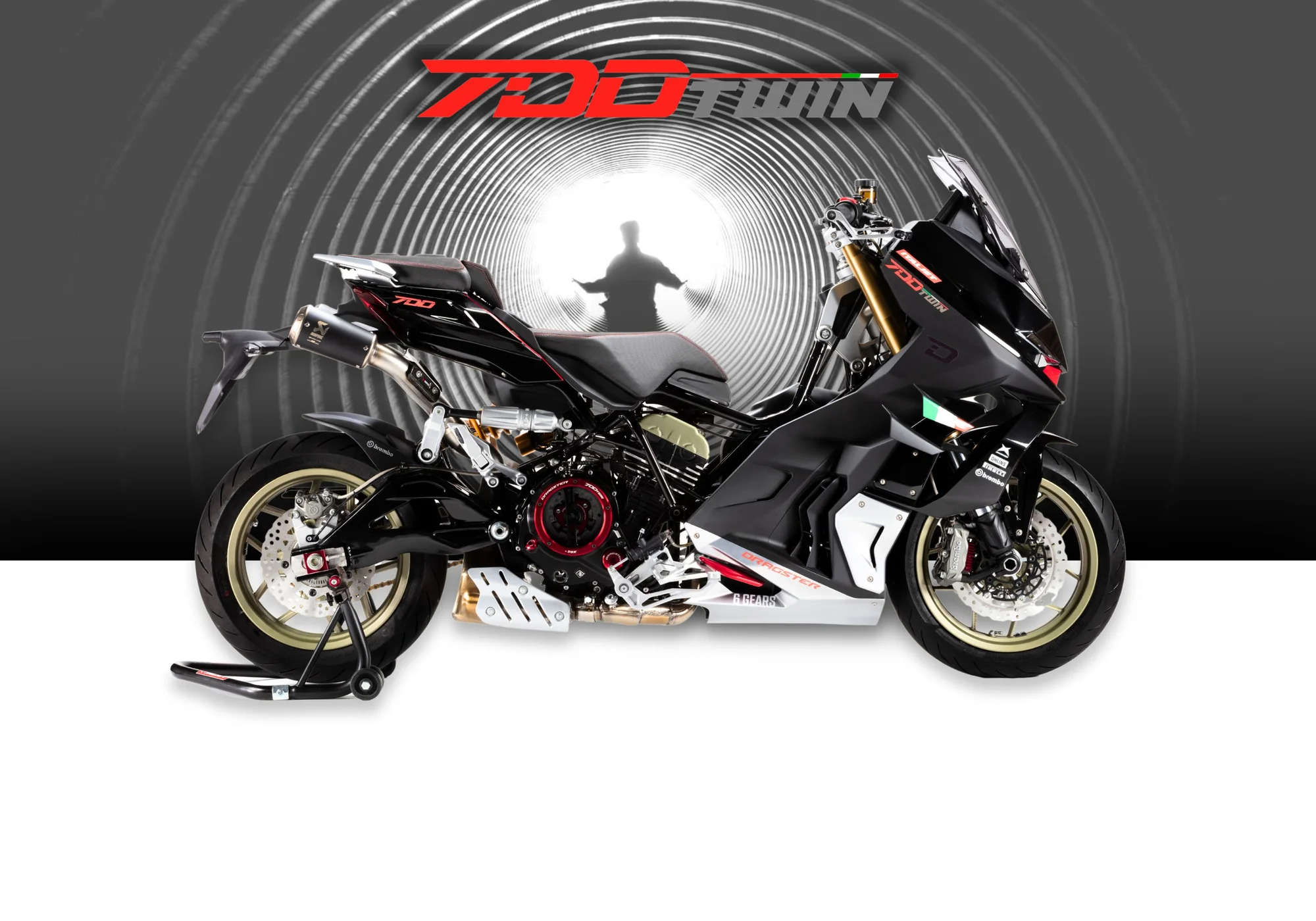 Italjet Dragster 700 Twin Factory Limited Edition