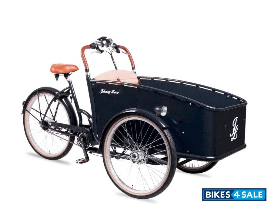 Johnny Loco E-Cargo Cruiser 5.0 Dutch Delight (Graphite Black)