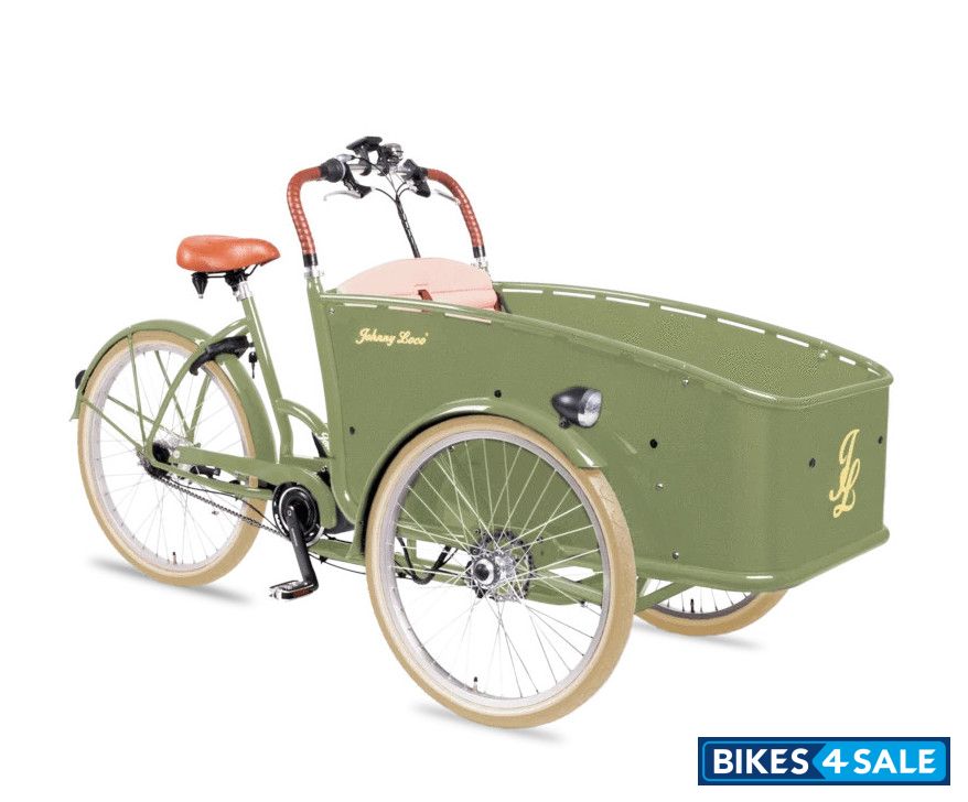 Johnny Loco E-Cargo Cruiser 5.0 Lima (Olive Green)