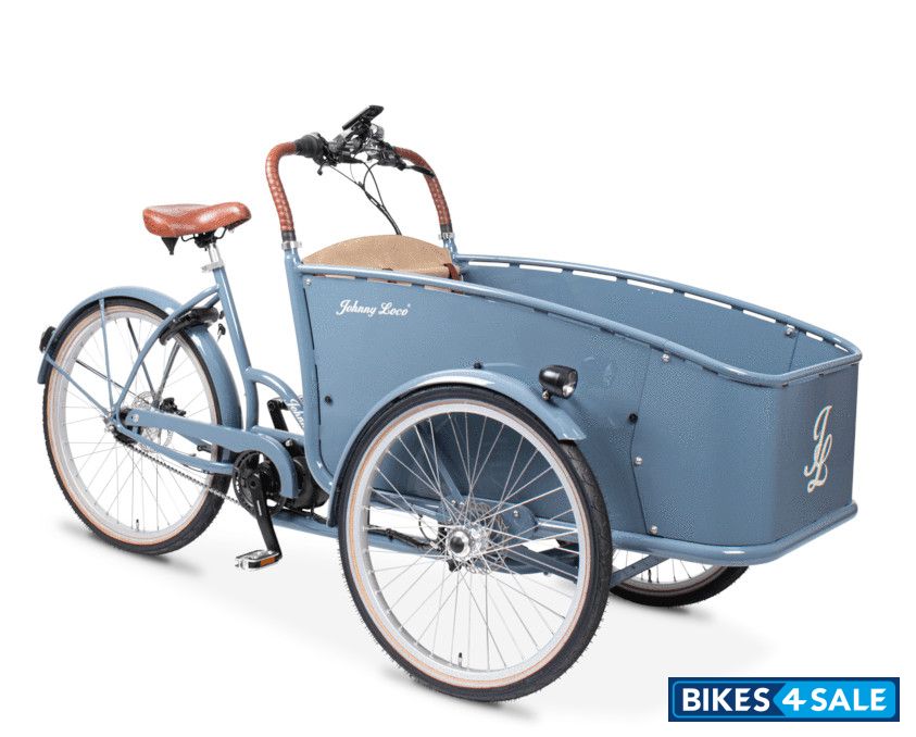 Johnny Loco E-Cargo Cruiser 5.1 Earl grey (Blue Grey)