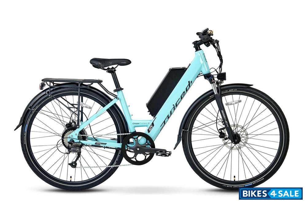 Juiced Bikes CrossCurrent X Step-Through Beach Blue / Glossy