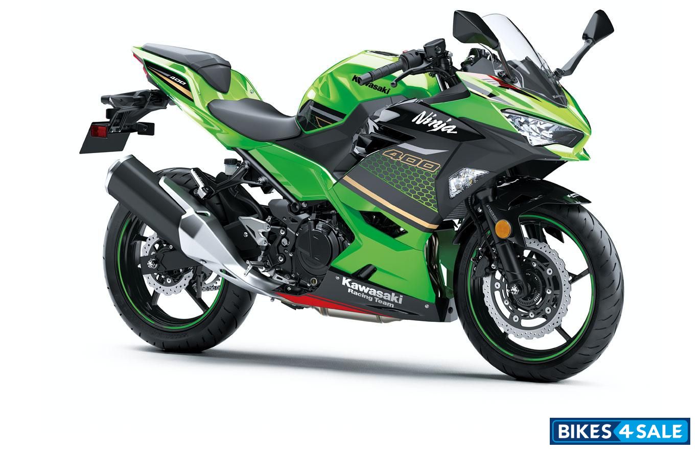 Kawasaki 2020 Ninja 400 KRT SE - Lime Green with Ebony and Kawasaki Racing Team (KRT) Graphic