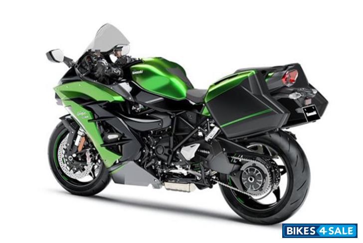 Kawasaki 2020 Ninja H2 SX SE Plus Performance Tourer Emerald Blazed Green / Metallic Graphite Grey / Metallic Diablo Black