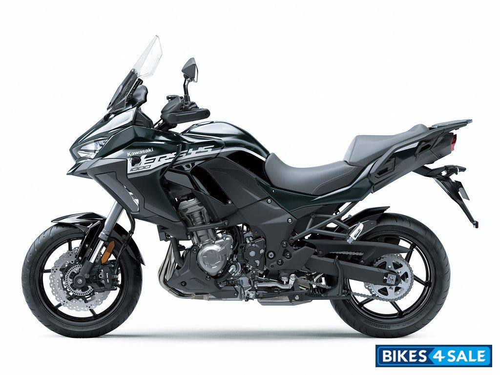 Kawasaki 2020 Versys 1000 SE Emerald Blazed Green with Pearl Storm Gray