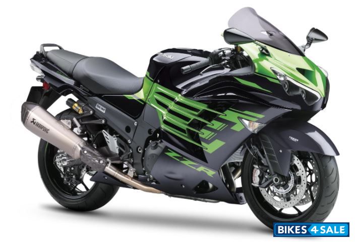Kawasaki 2020 ZZR1400 Performance Sport - Metallic Diablo Black / Golden Blazed Green