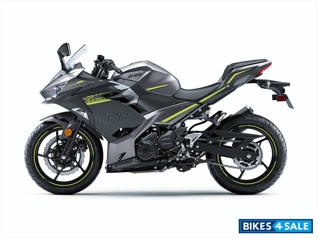 Kawasaki 2021 Ninja 400 ABS - Metallic Graphite Gray/Metallic Magnetic Dark Gray