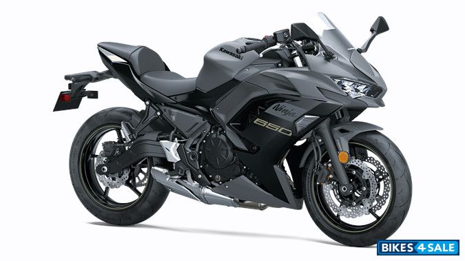 Kawasaki 2024 Ninja 650 - Metallic Matte Dark Gray/Metallic Spark Black/Metallic Flat Spark Black